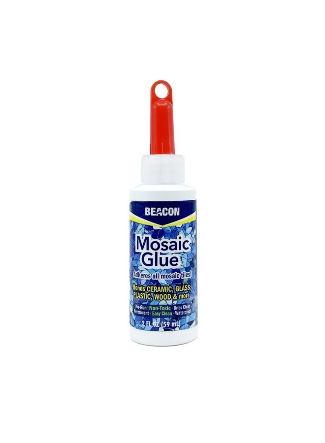Beacon Mosaic Glue 59 Ml Medium Dries Bottle  Clear - Image 1