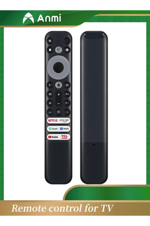 جهاز تحكم عن بعد متعدد الاستخدام بديل لتلفزيون تي سي ال ميني LED QLED 4K UHD الذكي 75R646 65R646 55R646 75S546 65S546 55S546 50S546 43S446 50S446 55S446 55S446 65S446 6 75S446 85S446 بدون وظيفة صوتية