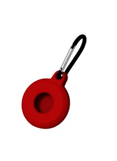 Anti-loss Case For Apple Airtags Case For Apple Tracker AirTags Silicone Protective Case-Color:Red-Applicable Models:airtags
