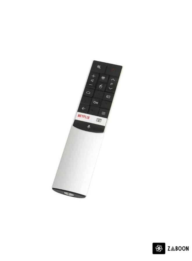 Zaboon Remote Control with Netflix button fit for TCL C70 and P60 series Xclusive X1 RC602S JUR1 Voice Search