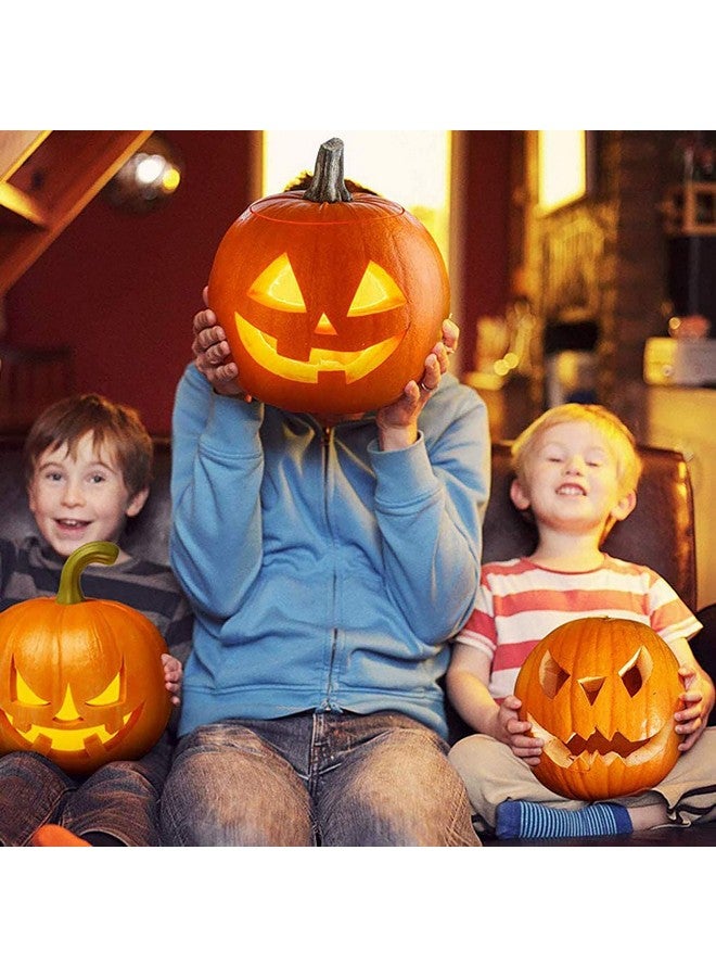 ENVEL Halloween Pumpkin Carving Kit with 10 Stencils, ENVEL 11 Pcs Professional Stainless-Steel Pumpkin Pottery Sculpture Modeling Tools Set Heavy-Duty Steel Cutting Easily for Art Crafts, Adults - Image 4