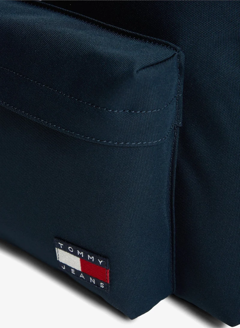 Tommy Jeans Dark Night Navy Essential Textile Dome Backpack  | Best Price UAE