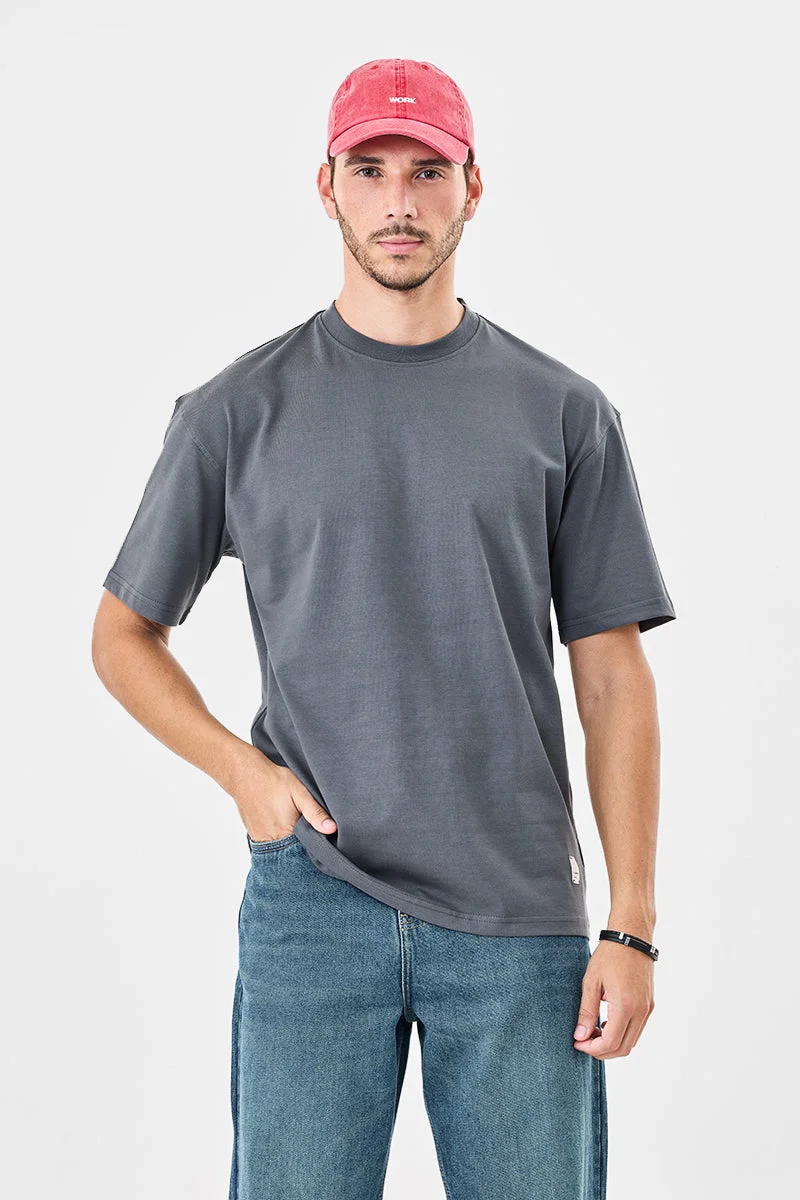 SNITCH تيشيرت قطن % كور لاب كبير الحجم