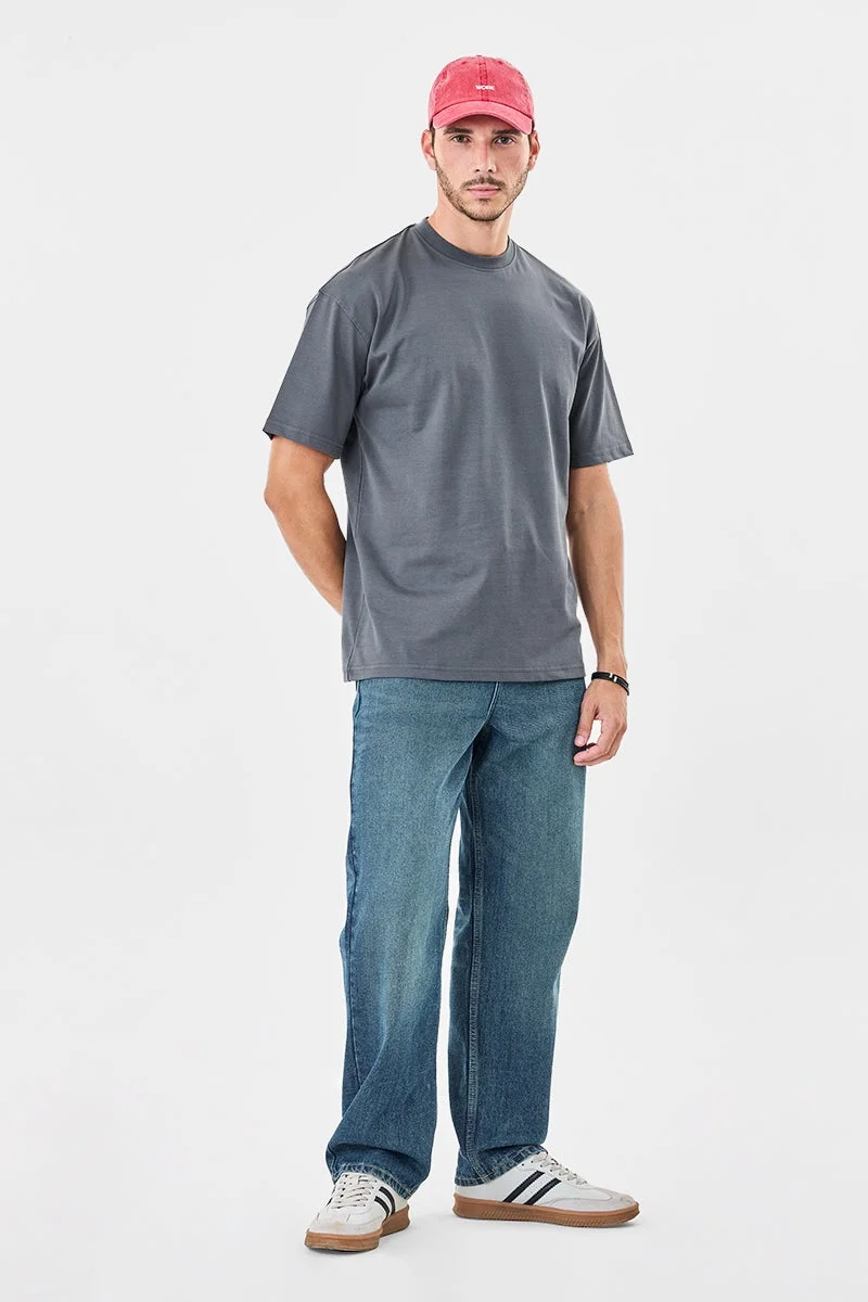 سنيتش تيشيرت قطن % كور لاب كبير الحجم