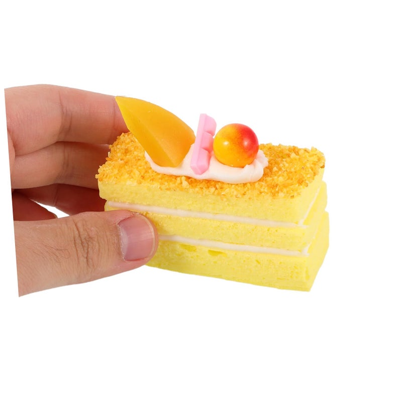 3pcs Artificial Mousse Dessert For Kitchen Display Photography Props Creative Decoration - Image 5