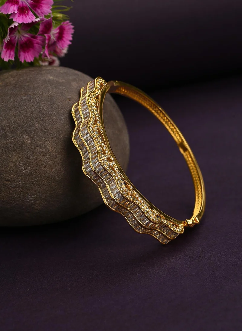 SOHI Stone Studded Bangle Artificial Bracelet Jewellery