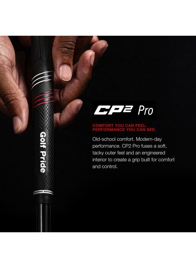 Golf Pride Unisex Adult Cp2 Pro Golf Club Grip - Black, Jumbo - Image 2