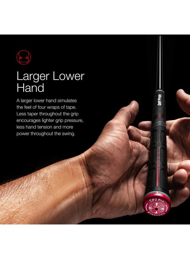Golf Pride Unisex Adult Cp2 Pro Golf Club Grip - Black, Jumbo - Image 5