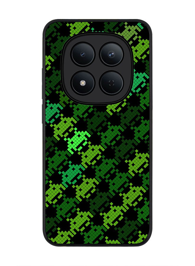 For Xiaomi Redmi Note 15 Pro 5G Case,Slim fit Camera Protection, Shockproof Thin Phone cover  - Invader Matrix