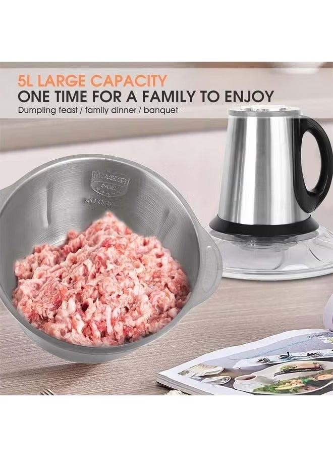 TOSCANA U Set of  Air Fryer 8L 1700W and  Meat Grinder 5L 500W - Image 2