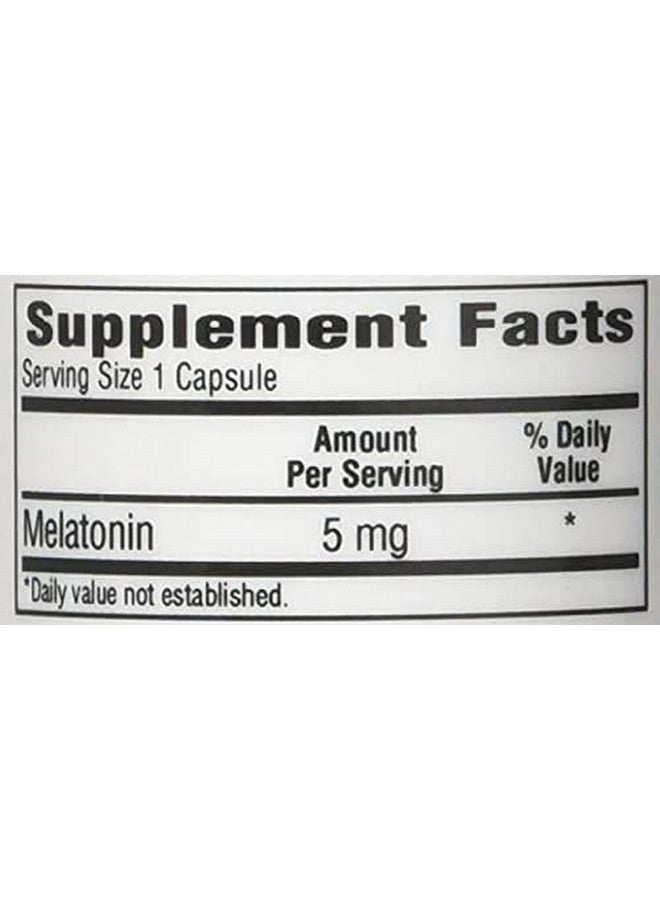 Bio-Tech Pharmacal Melatonin (5 mg), 100 Capsules - All-Natural Supplement - Support Sleep, Cardiovascular, Immune, & Bone Health - No Dairy, Fish, Gluten, Peanut, Shellfish, GMOS, & Soy - No - Image 3