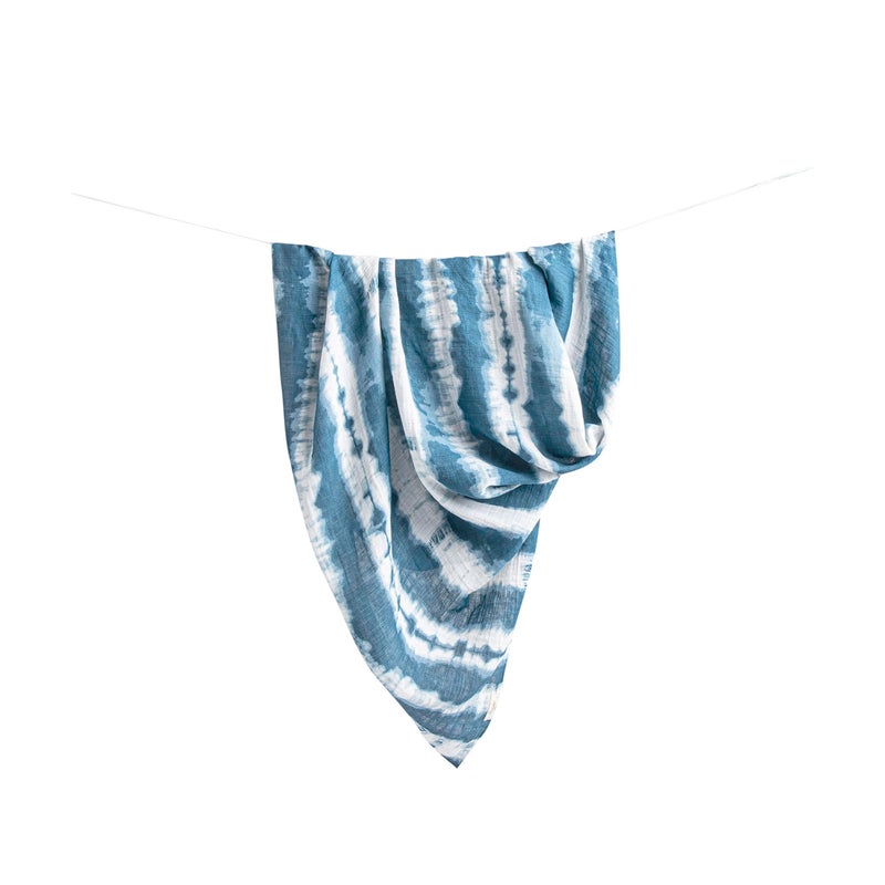 Crane Baby Cotton Muslin Swaddle Wraps for New Born Baby, 0-18 M+ (120 cm X 120 cm, Pack of 2) - Caspian Collection - Image 3