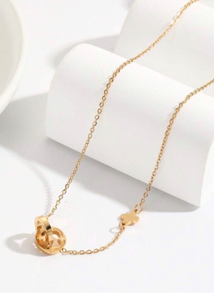 نيو ستايل سلسال نسائي بتصميم عصري وأنيق مصنوع من الاستانلس ستيل - Image 2