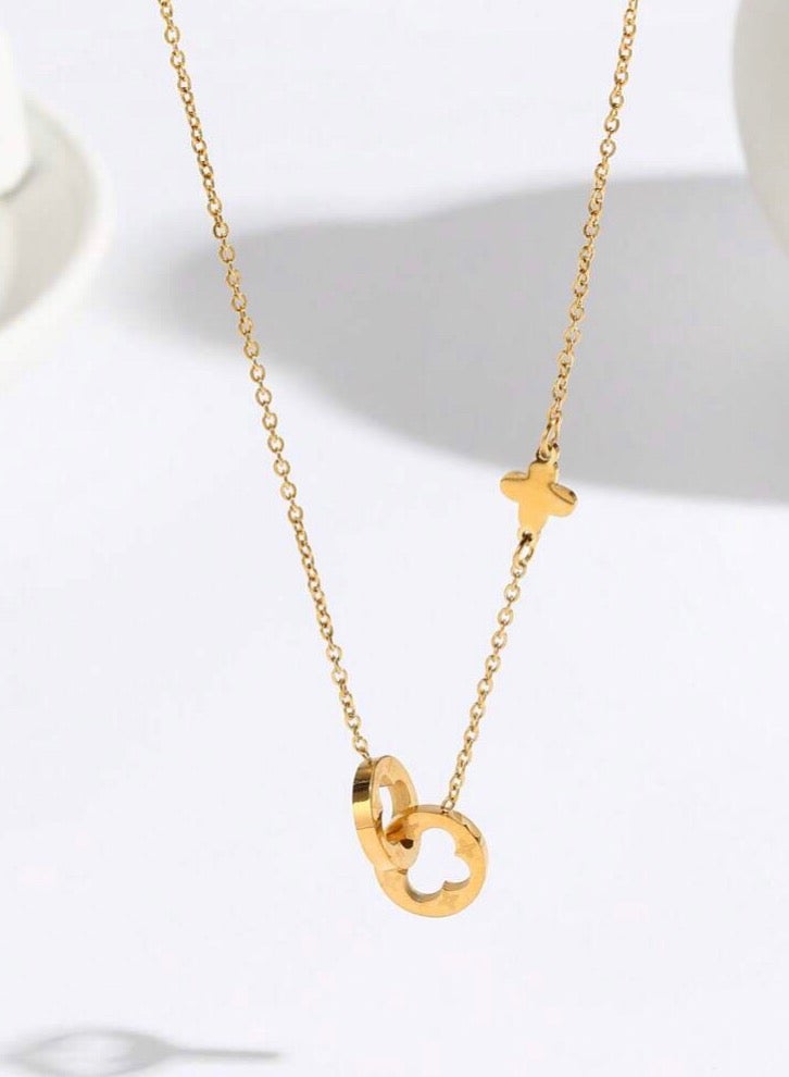 نيو ستايل سلسال نسائي بتصميم عصري وأنيق مصنوع من الاستانلس ستيل - Image 3