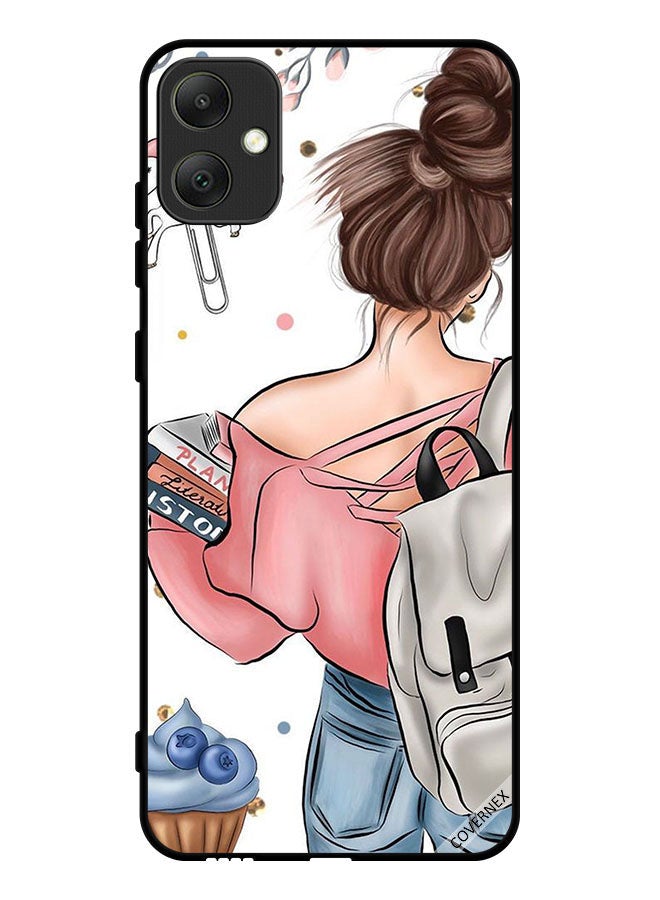 Covernex Protective Case Cover For Samsung Galaxy A05 Books In Girl Hand Art - Image 1