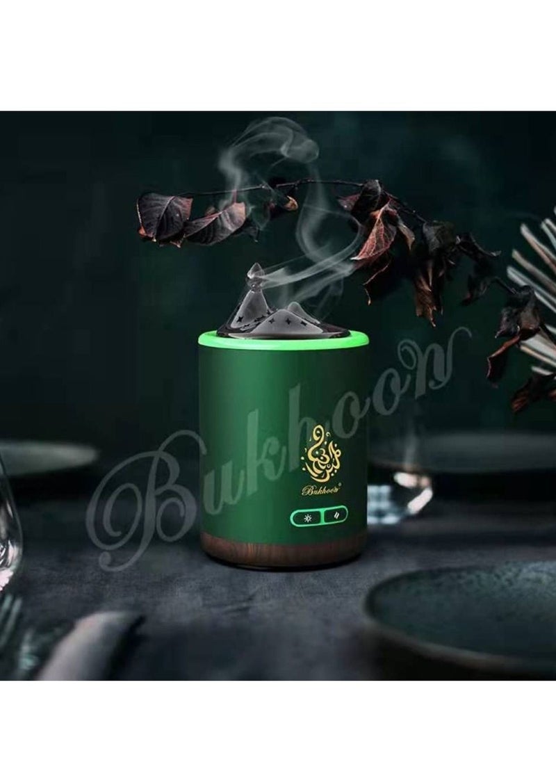 Bakhoor Led Light Electric Bakhoor Dukhoon Aroma Diffuser For Home Office Car Rechargeable Portable Mini USB Power Incense Burner  - Image 3