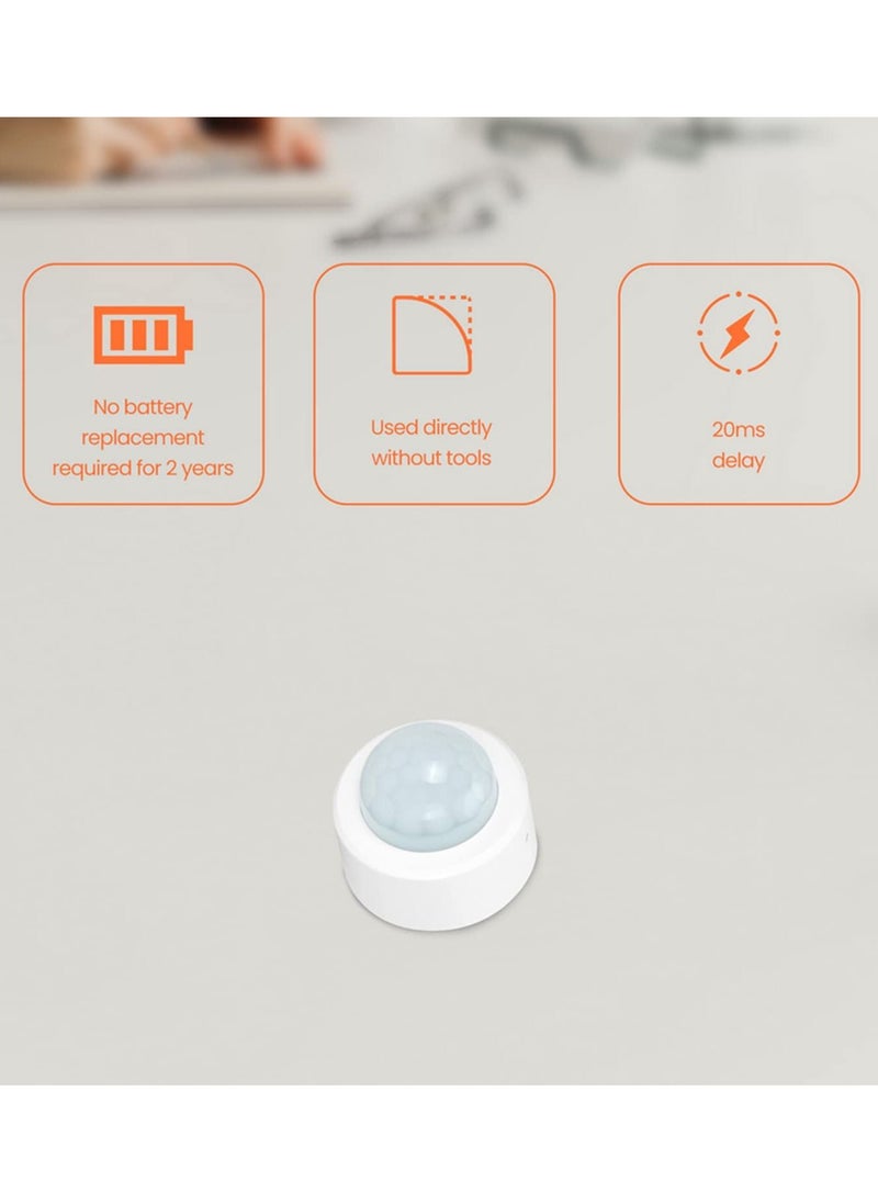 Generic - Zigbee 3.0 Motion Sensor Tuya Mini Motion Sensor Switch PIR Smart Human Body Sensors Compatible With Tuya Smart Life Home Alexa - Image 1