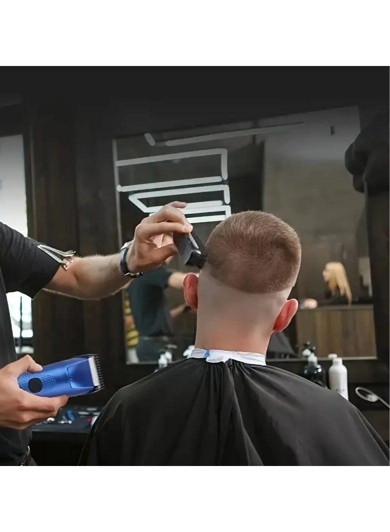 ارواق ماكينة تشذيب شعر الجسم، قابلة لإعادة الشحن عبر USB، آمنة ومقاومة للماء، ماكينة قص الرأس من السيراميك مع ذراع خفيفة وخصر كهربائي - Image 2