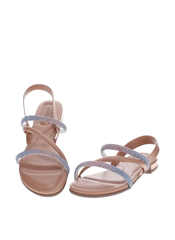 Beira Rio  BEIRA RIO Flat sandals with Back strap For Ladies for Women | Best Price UAE
