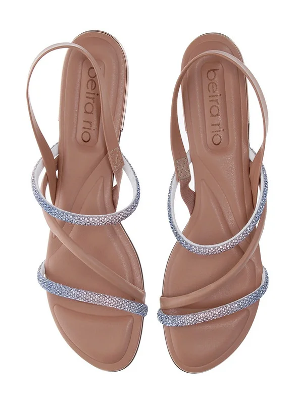 Beira Rio  BEIRA RIO Flat sandals with Back strap For Ladies for Women | Best Price UAE