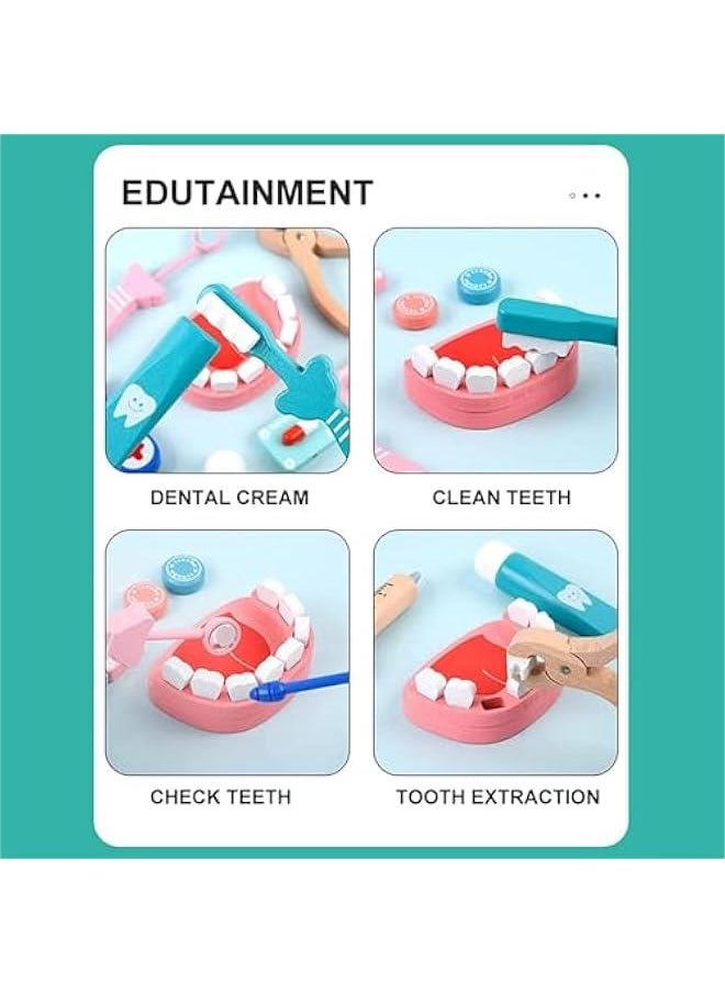 HOOKOR Doctor Kit for Kids Toys Toddler Girls Boys for 3 4 5 Year Old, Pretend Play Dress Up Dr Kit Realistic Doctor Play Set for Kids Toy Costume Role Play Birthday Gifts  - Image 2