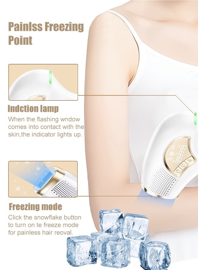 IOCAKA 3-In-1 Home Laser Hair Removal IPL Hair removal/Skin rejuvenation/Remove spots and fine acne  - Image 2