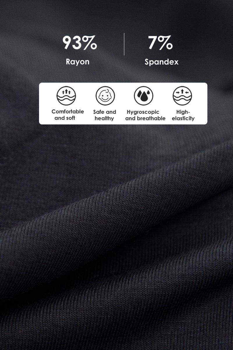 Smallshow Women's Short Sleeve Maternity Dress Ruched Pregnancy Clothes Medium Deep Green - Image 5