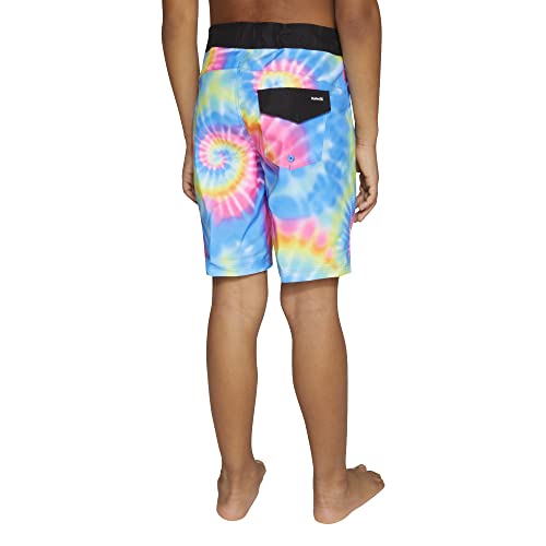 Hurley Boys Board Shorts, Multi Tie Dye, 10 - Image 3
