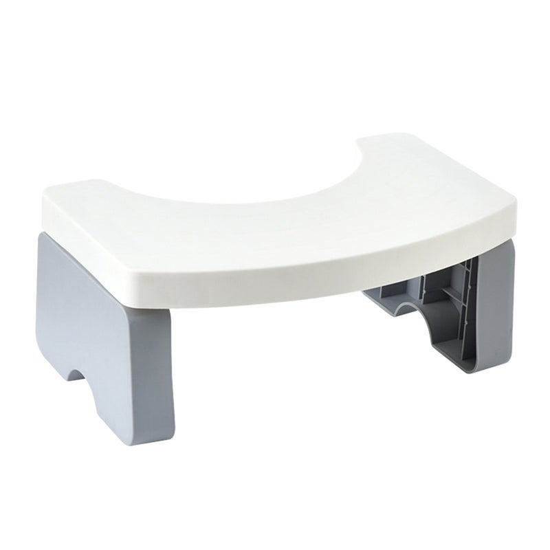 Squat Toilet Stool with Non-slip Design for Bathroom Use, Durable and Compact Footstool - Image 1