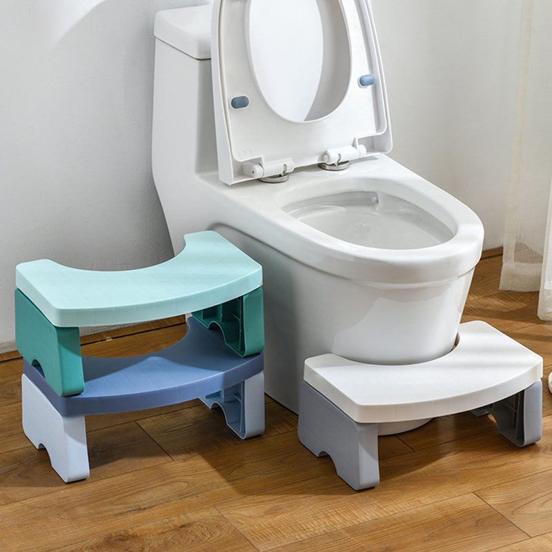 Squat Toilet Stool with Non-slip Design for Bathroom Use, Durable and Compact Footstool - Image 3