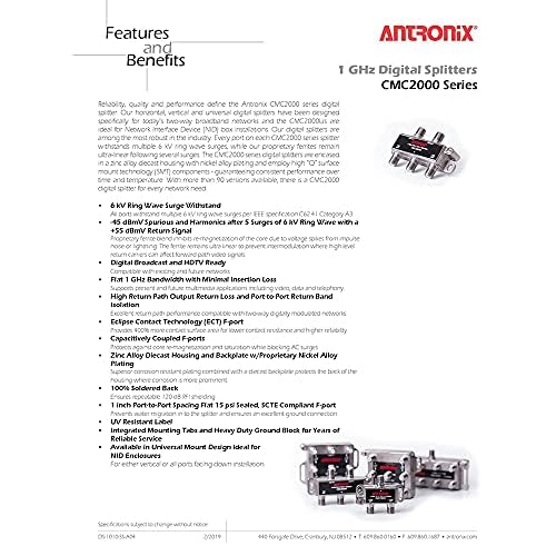 Antronix Coaxial Cable Splitter - Image 3