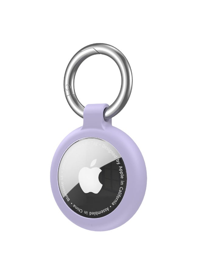 blupebble حافظة سيليكون AirTag مع حلقة مفاتيح Blupebble Aeris – حامل AirTag واقي ناعم، غطاء مضاد للخدش، حلقة مفاتيح آمنة، متوافق مع Apple AirTag، للمفاتيح، المحفظة، الحقائب وأطواق الحيوانات الأليفة - Image 2