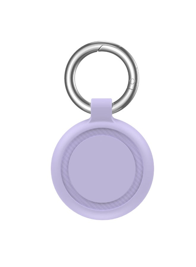 blupebble حافظة سيليكون AirTag مع حلقة مفاتيح Blupebble Aeris – حامل AirTag واقي ناعم، غطاء مضاد للخدش، حلقة مفاتيح آمنة، متوافق مع Apple AirTag، للمفاتيح، المحفظة، الحقائب وأطواق الحيوانات الأليفة - Image 3