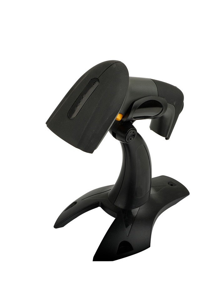 Generic Handheld USB QR Barcode Scanner Reader for Computers Wired Automatic 1D 2D Image Bar Code Scanners for Mobile Payment Store Supermarket Warehouse MR-2561（Black）  - Image 4
