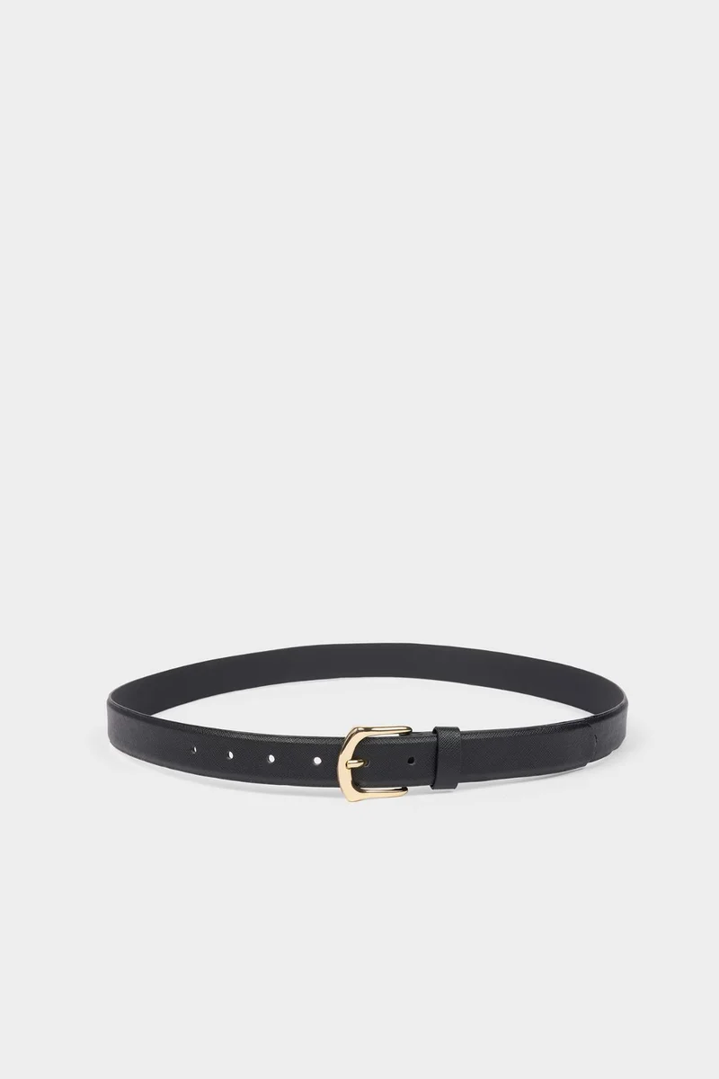 ديفاكتو Woman Faux Leather Denim Belt