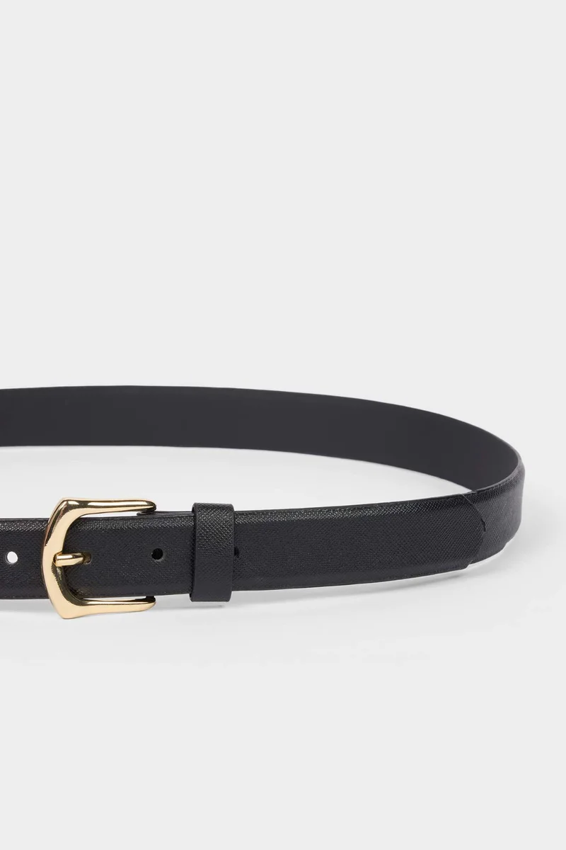 ديفاكتو Woman Faux Leather Denim Belt