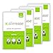 Aller-Ease AllerEase 100 Breathable Cotton Pillow Protector for Sleeping Queen 30 x 20  4 PackWhite - Image 2