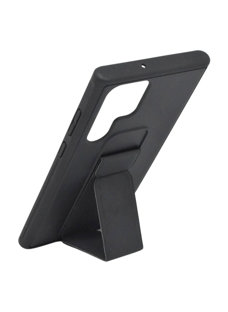 BORTONY Galaxy S22 Ultra Case, Fully Covered With Finger Grip Stand Holder Anti Slip Shockproof Protective Case Cover For Samsung Galaxy S22 Ultra - Image 3