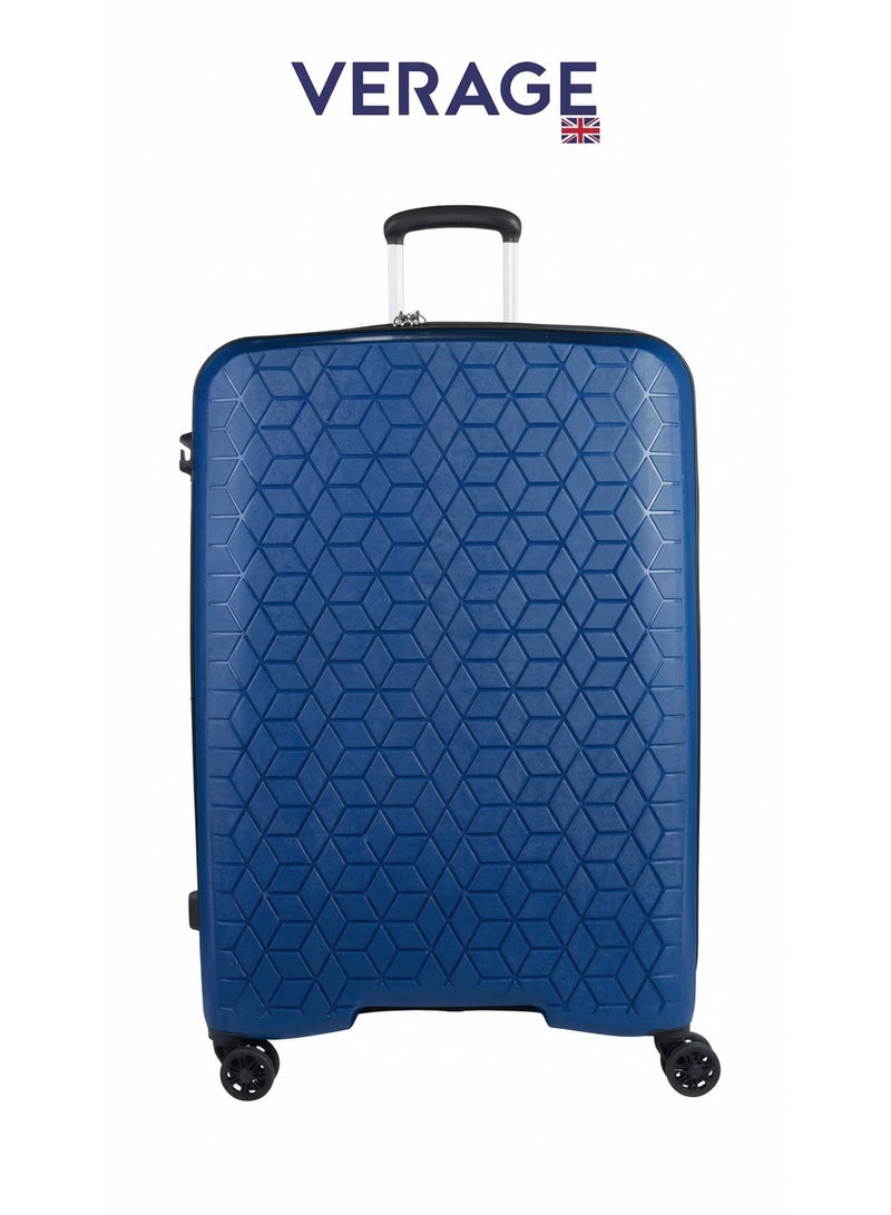 VERAGE Unbreakable Luggage Expandable Hardside Suitcase Large Black - Image 1