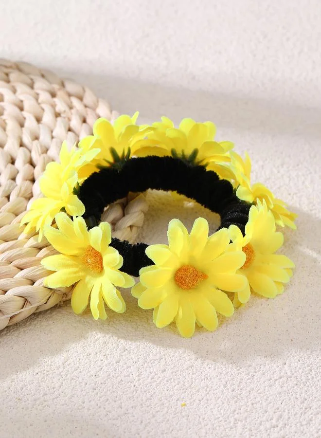 Take Two Daisy Flower Hair Tie