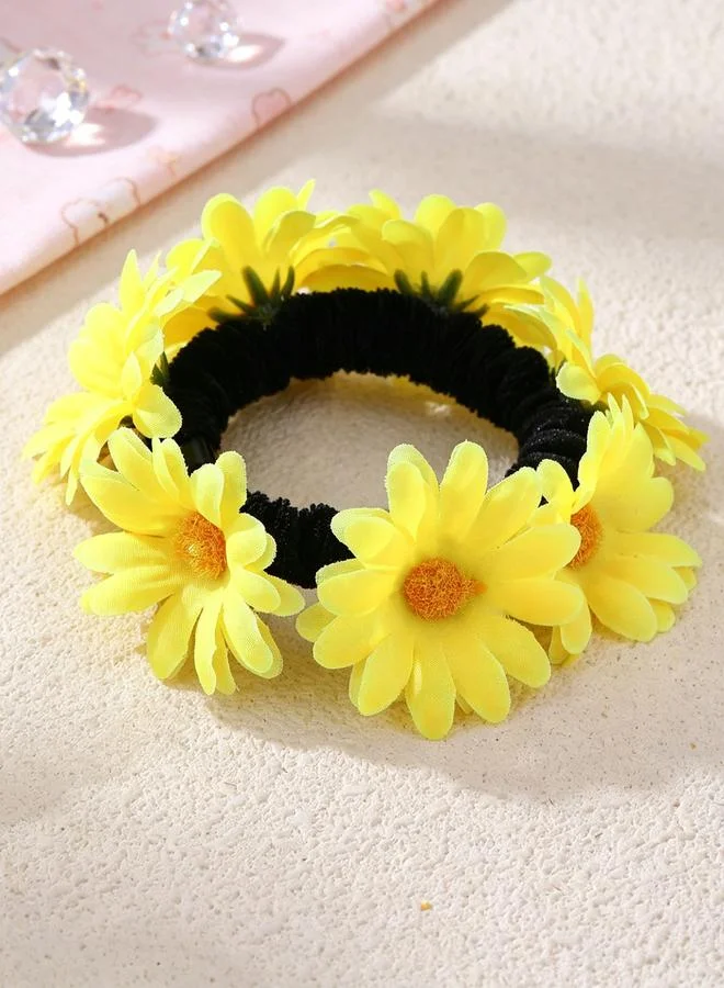 Take Two Daisy Flower Hair Tie