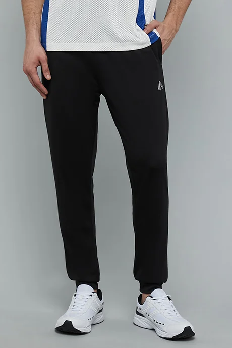 أر أند بي Solid Active Joggers with Drawstring Waist