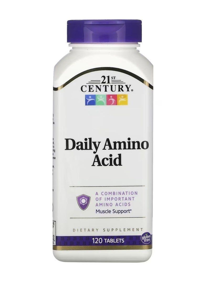21st Century Daily Amino Acid 120 Tablets - Image 1
