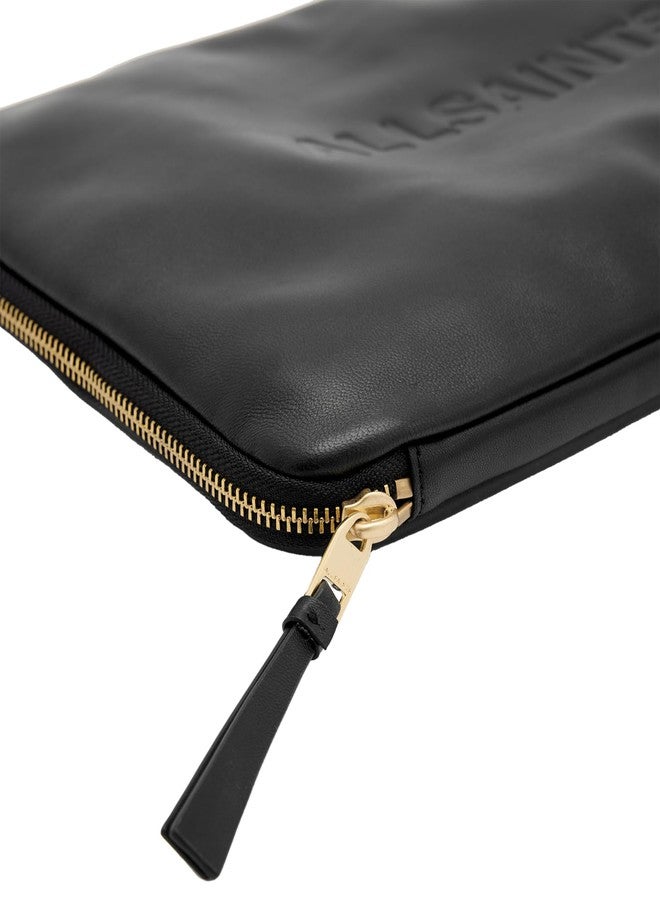 AllSaints Women's SAFF LAPTOP CASE Black One Size - Image 5