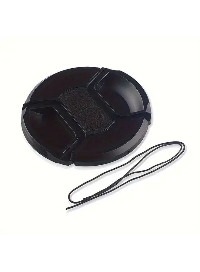 77mm Lens Cap Center Pinch Extra Strong Springs 100 Percent Recycled Plastic - Image 1