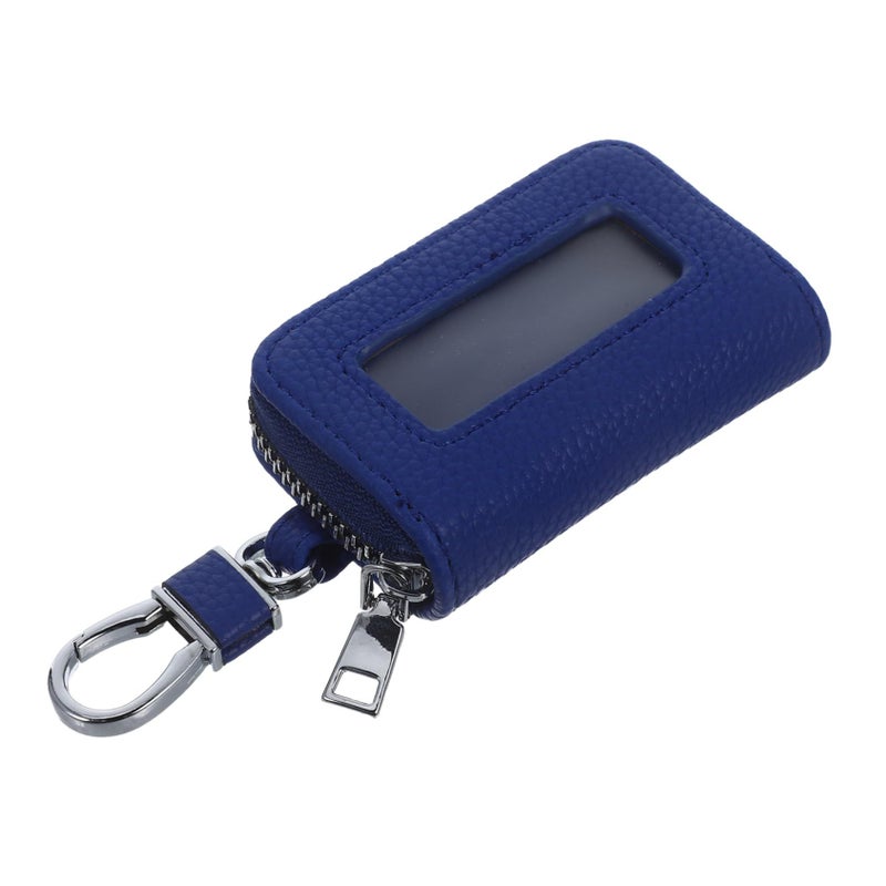 Elegant Vintage Metal Car Key Case Multi-Functional Secure Storage Remote Holder Zipper - Image 2