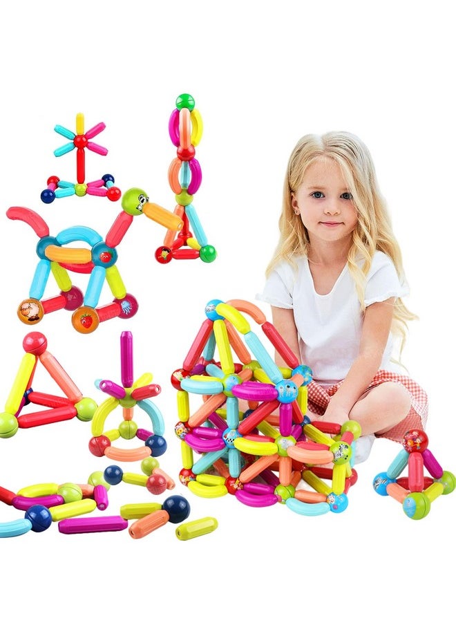 FunBlast FunBlast Magnetic Sticks Building Blocks for Kids 32 Pcs Puzzle Games for Kids, STEM Toys for Children, Building & Construction Toys, Educational & Learning Toy for 3+ Year Old Kids Boys, Girls  - Image 1
