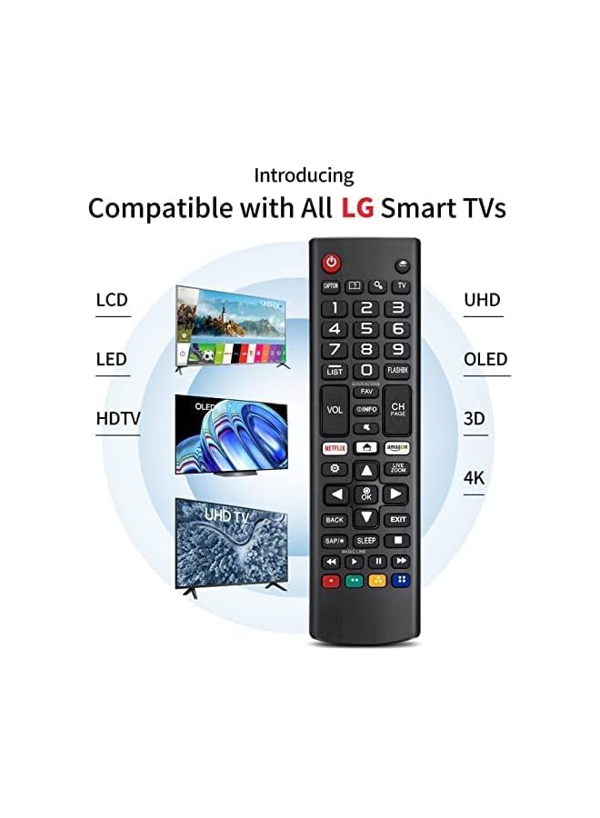 The Bros Universal Remote Control Replacement for LG Smart TV AKB76375608 - Image 3