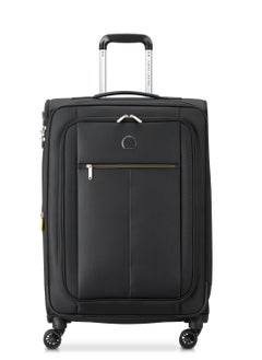 DELSEY Pin Up 6 Double wheel trolley suitcase 66cm, 3.4kg, 76L black - Medium  - Image 1