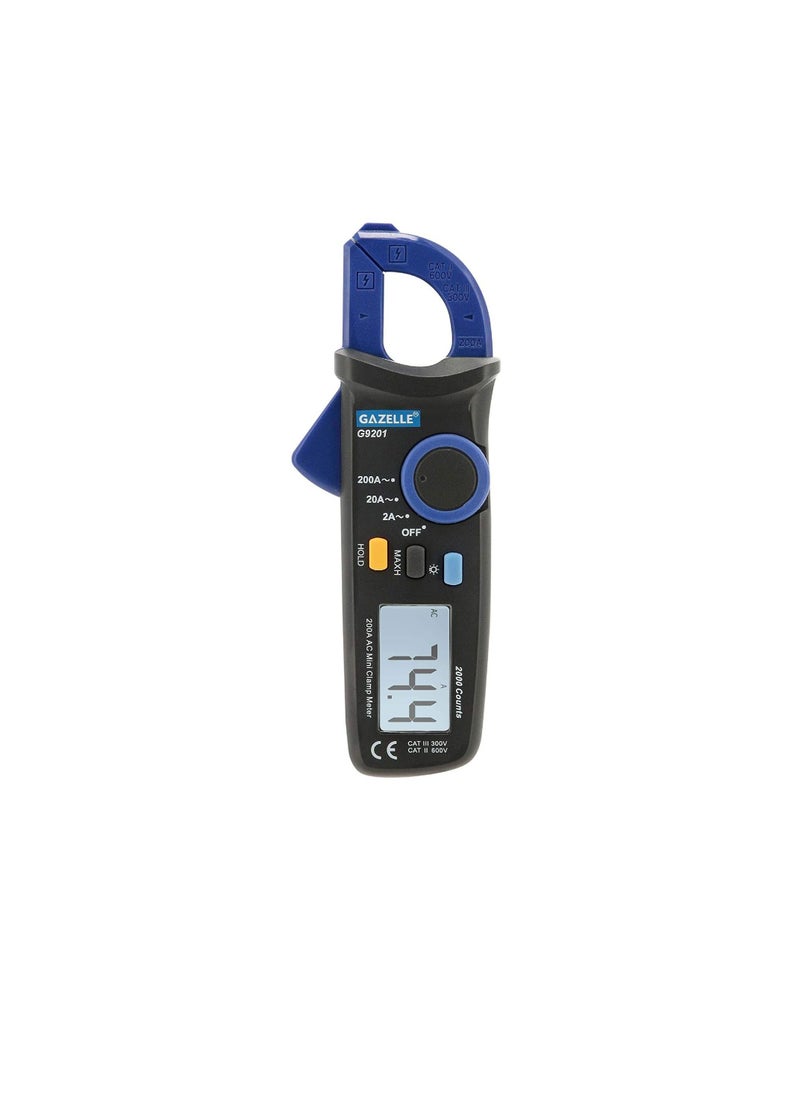 Gazelle - G9201 200A AC Mini Clamp Meter - Image 1